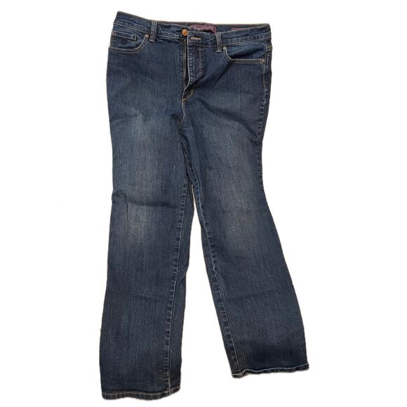 Gloria Vanderbilt Amanda Jeans, Womans Size 16 - Picture 1 of 4
